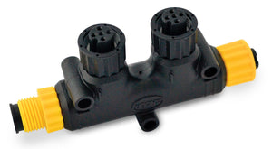 Garmin NMEA 2000 2-Wege-T-Anschluss – Backbone-Verbindung für zwei Geräte