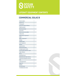 Ocean Safety Rettungsinsel Compact 12B Solas
