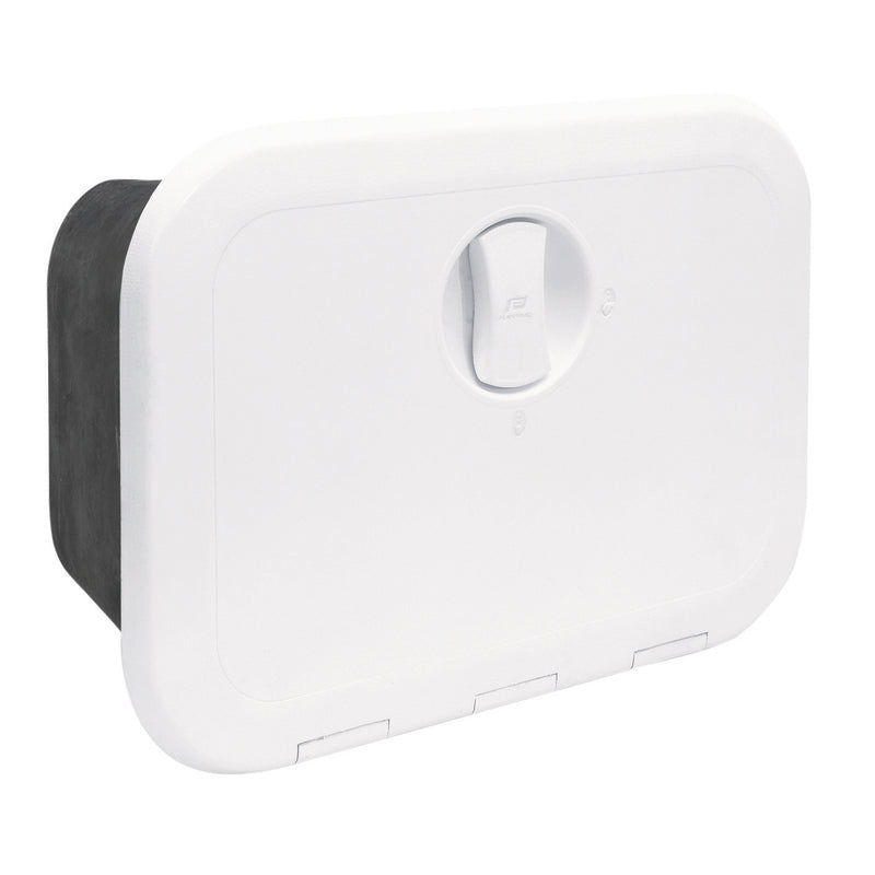 PLASTIMO Zugangsluke mit Box Weiß