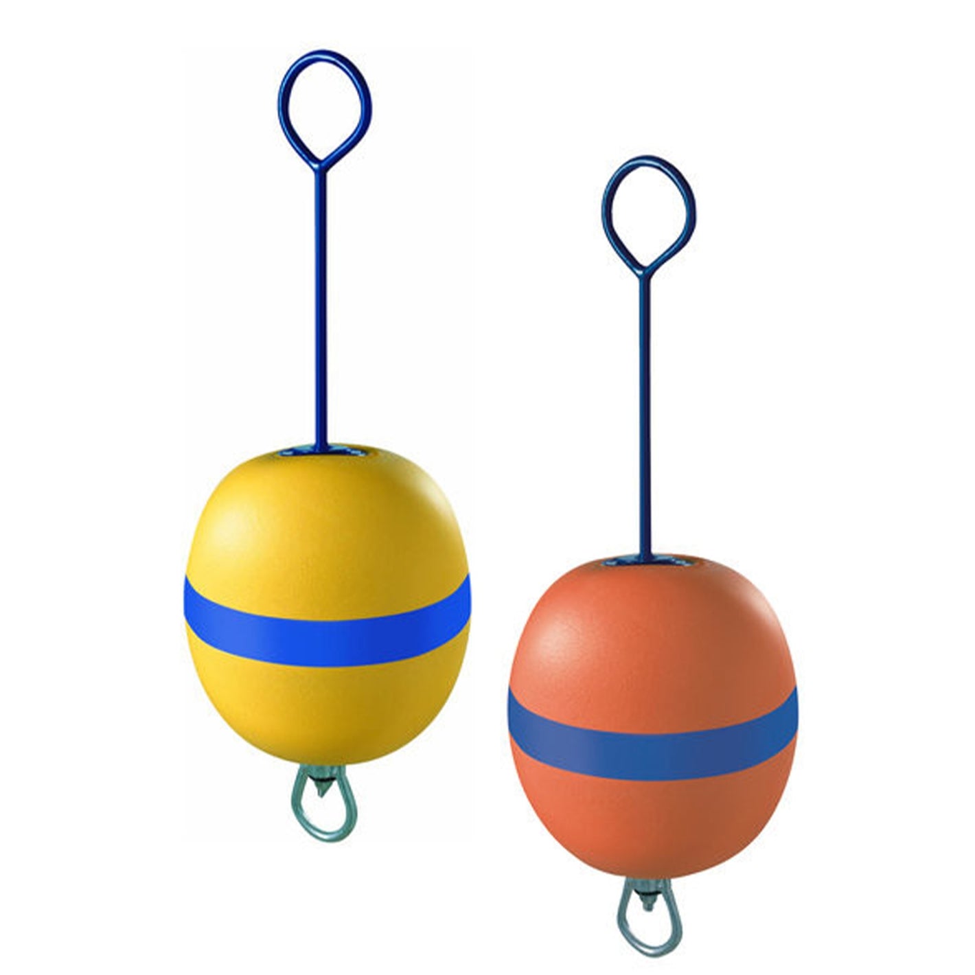 Polyform MG40 Festmacherboje mit langer Stange – robust & UV-beständig