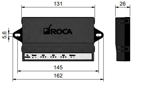 Roca Dynamic Kontrolleinheit – Scheibenwischer-Steuerung für 1–3 Wischermotoren