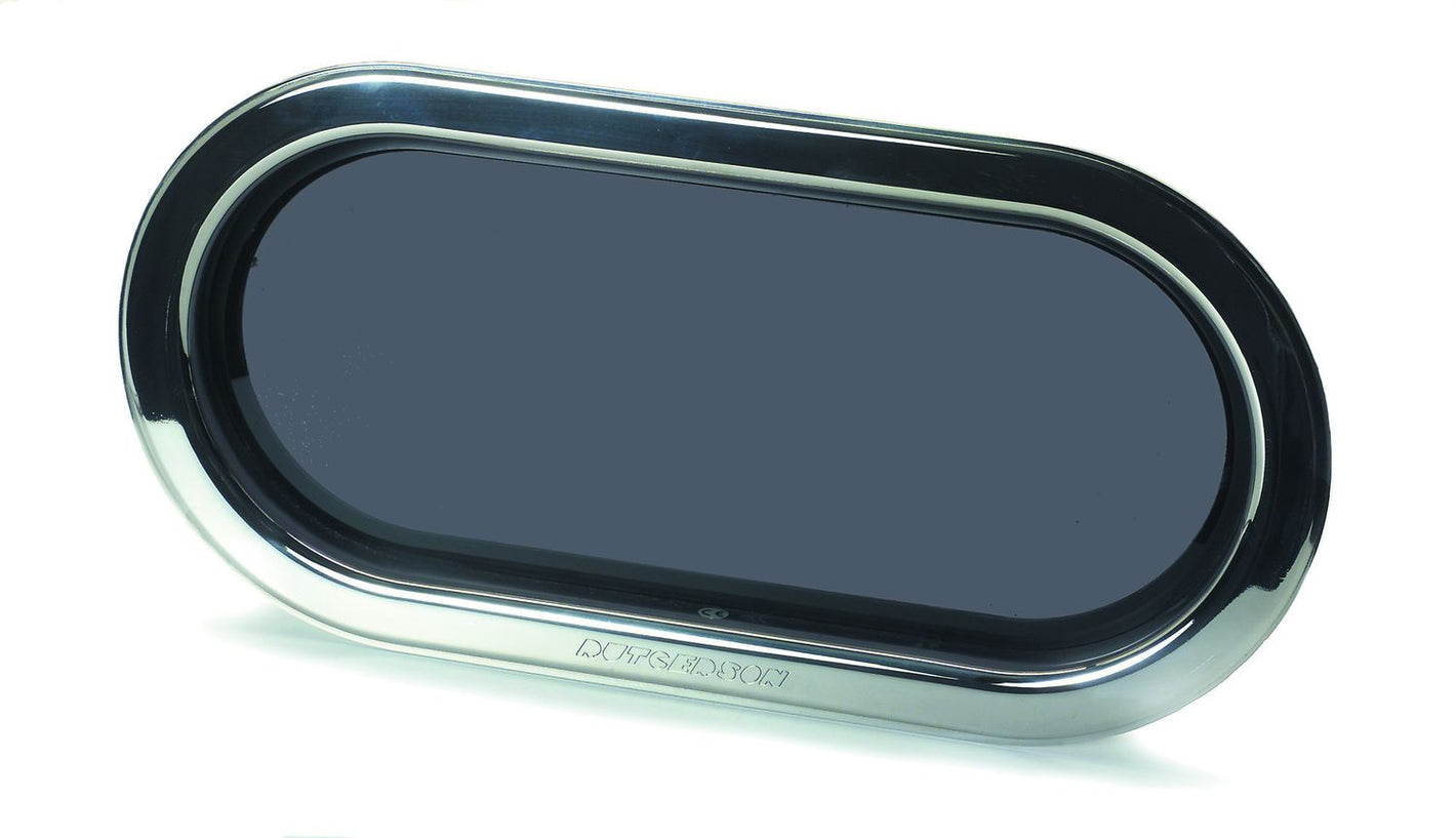 Ovales Schiffsfenster fest