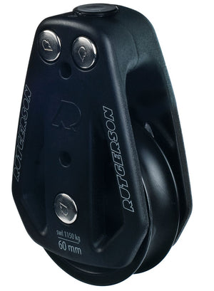 Rutgerson Block einscheibig Gurtbefestigung