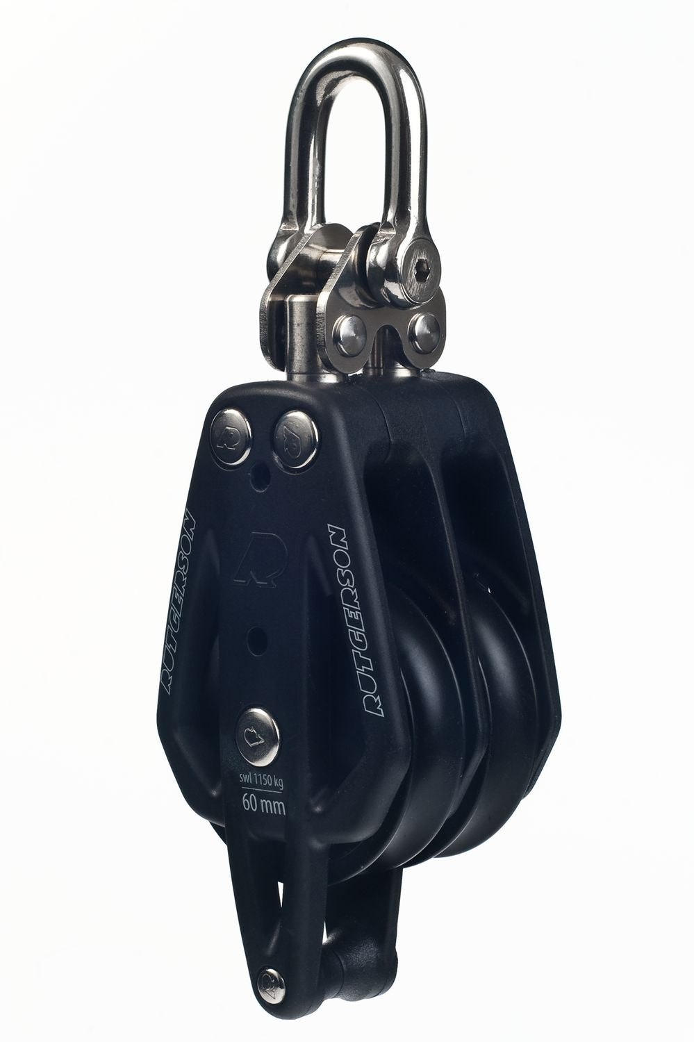 Rutgerson Block zweischeibig mit Unterbügel