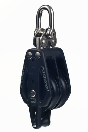 Rutgerson Block zweischeibig mit Unterbügel