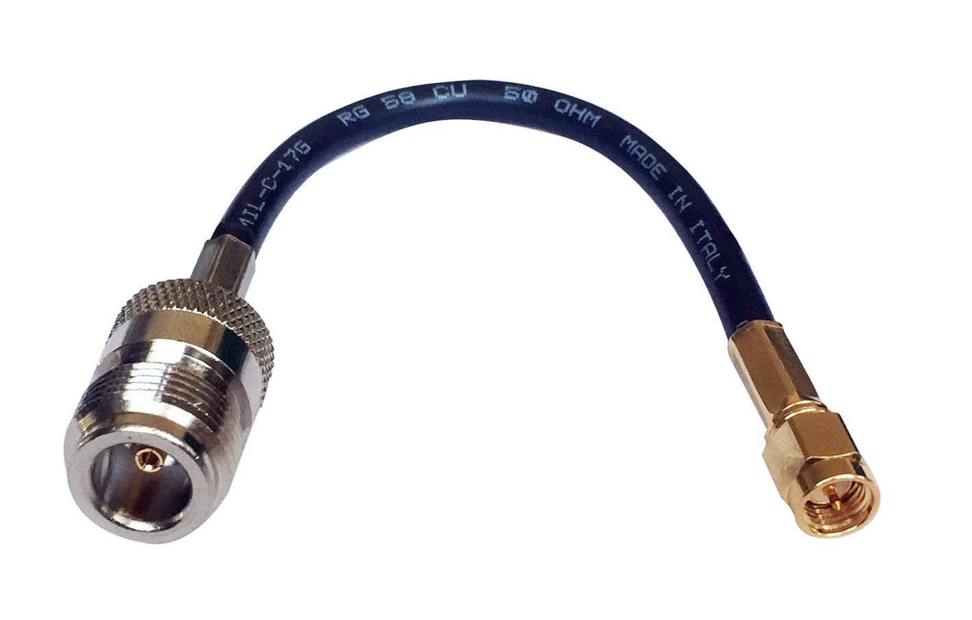 Scout Adapter CA-1 15cm RG-58 N-Kupplung auf SMA male