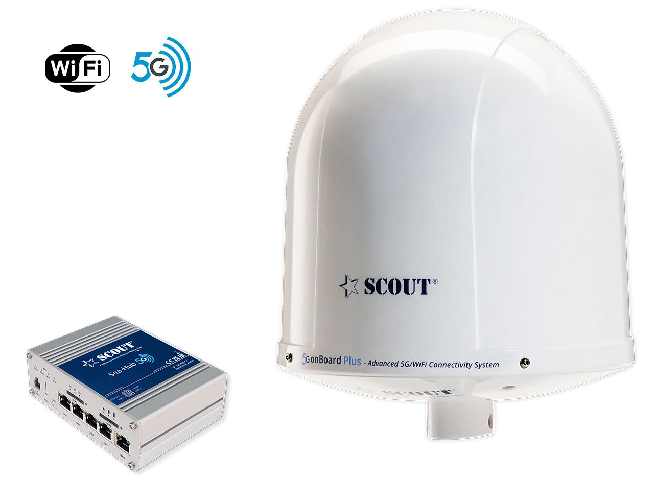 Scout 5G onBoard Plus – All-in-One-WLAN-System für Boote und Yachten