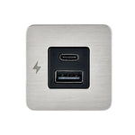 Scanstrut TILE USB-Ladesteckdose – elegante Bordsteckdose mit USB-A und/oder USB-C