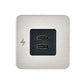 Scanstrut TILE USB-Ladesteckdose – elegante Bordsteckdose mit USB-A und/oder USB-C