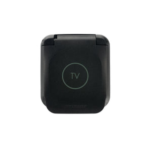 Scanstrut Ventura Serie - Doppelsteckdose für Koax-Antennenkabel wasserdicht nach IP68