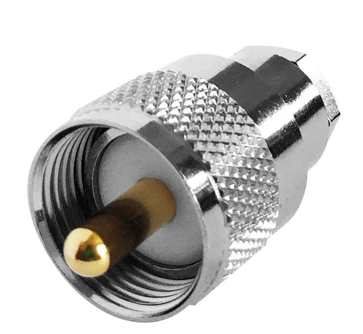 Scout Adapter FME-Stecker zu PL-Stecker – vernickelter Antennenadapter