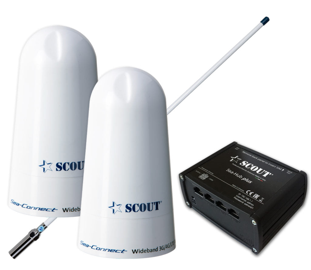 Scout WLAN + 4G onBoard Set – Internet an Bord per WiFi & Mobilfunk