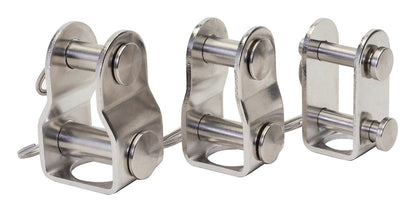 Seldén Toggle-Kopf-Adapter für PBB Gleitlagerblöcke – Edelstahl-Adapter für Sparcraft Mastfuß