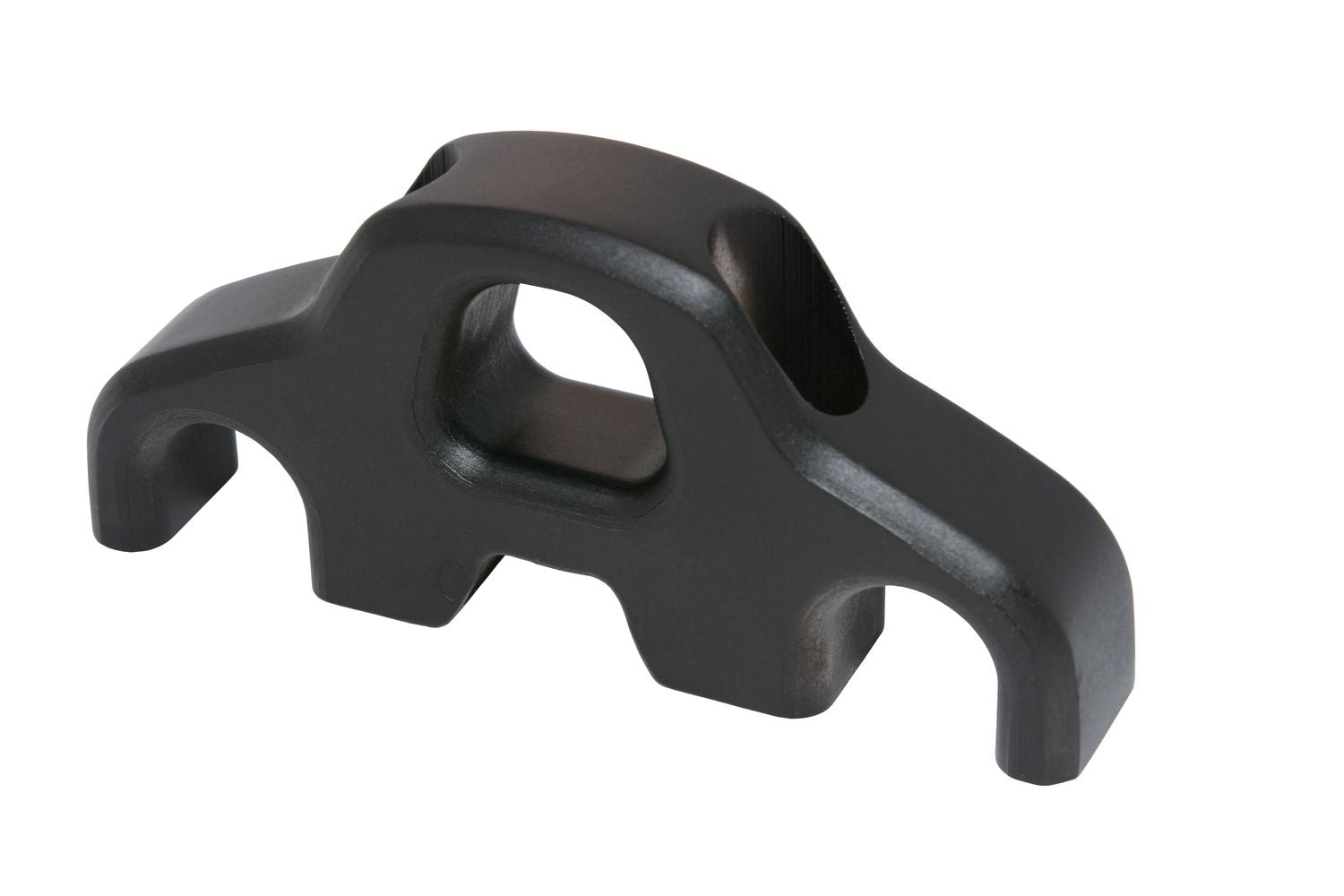 Seldén Mehrfach-Leitöse c/c=40mm schwarz eloxiert