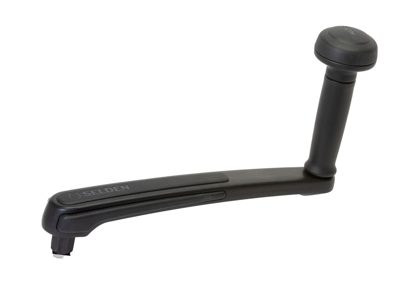 Seldén Race GRIP Winschkurbel – harteloxiertes Aluminium mit Verriegelungsmechanismus