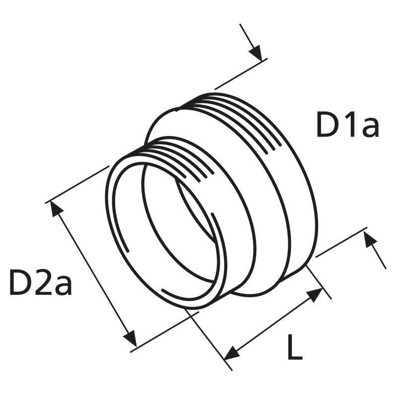 Webasto ET Reduzierstueck Adapter 60/55